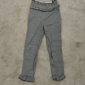 Black and white trouser